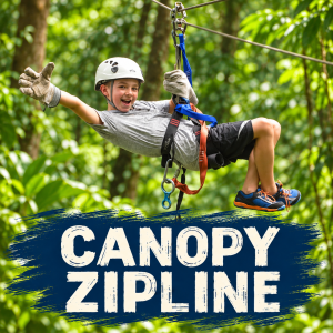 Canopy Zipline in Manuel Antonio with Selina Style title
