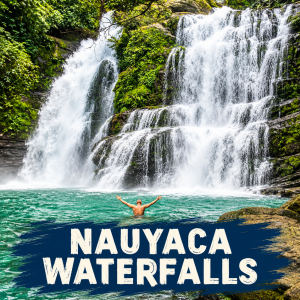 Nauyaca Waterfalls experience near Manuel Antonio with Selina Style title