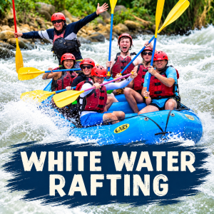 White Water Rafting experience near Manuel Antonio with Selina Style title